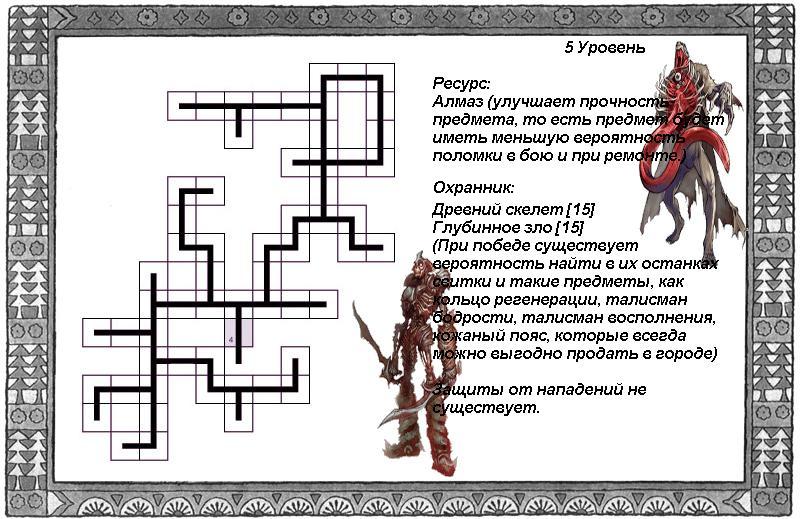 Карта шахт грани реальности